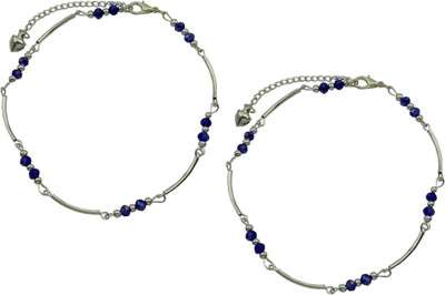 

High Trendz Charms Collection Alloy Anklet(Pack of 2)