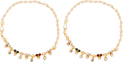 

Vihana Arts Alloy Anklet(Pack of 2)