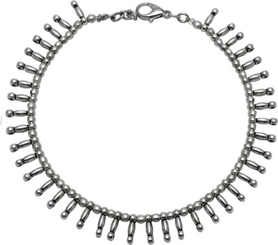 

Abhooshan Silver, Alloy Anklet