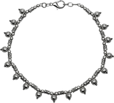 

Abhooshan Silver, Alloy Anklet