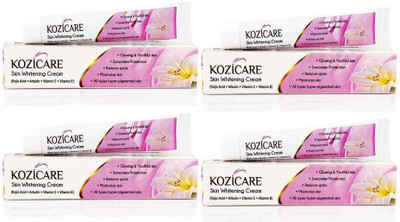 

West Coast Kozicare Skin Whitening Cream Pack Of 4(60 g)