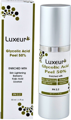 

Luxeur Glycolic Acid Peel Enriched with Kojic Acid(30 ml)