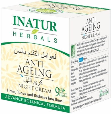 Inatur Herbals Anti-Ageing Night Cream(50 g) Inatur Herbals Anti-Ageing Night Cream(50 g)
