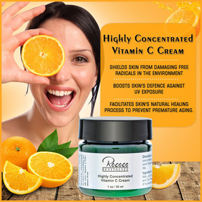 Rococo Highly Concentrated Vitamin C Cream 0.5 Oz / 15 Ml(15 ml)