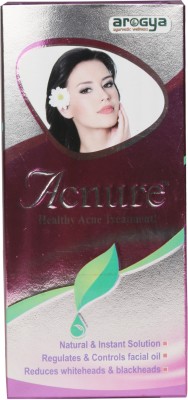 

Arogya Acnure Cream For Anti Ageing, Acne, Pimples, Whiteheads, Blackheads. - 100 % Ayurvedic(25 g)