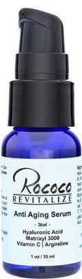 Rococo Anti Aging Serum Hyaluronic Acid Matrixyl 3000 Vitamin C Argireline - 1oz(30 ml)