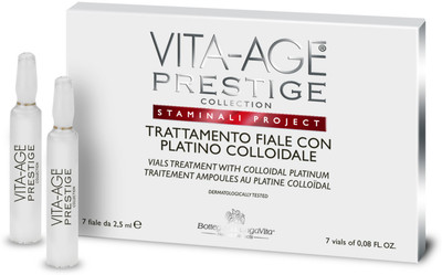 

Bottega di Lungavita Vita Age Prestige Vials Treatment With Colliadal Platinum(2.5 ml)