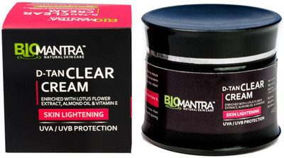 

Biomantra D - Tan Clear Cream(50 ml)