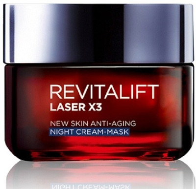 

L'Oreal Paris Revitalift Laser X3, New Skin Anti-Aging Night Cream - Mask(50 ml)