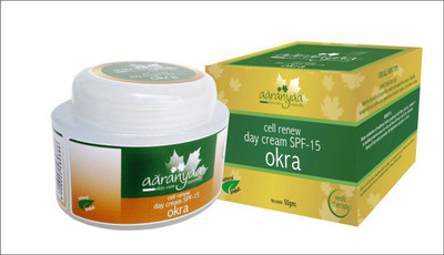 Aaranyaa Cell Renewal Day Protection Cream-Spf-15 Okra(50 ml)