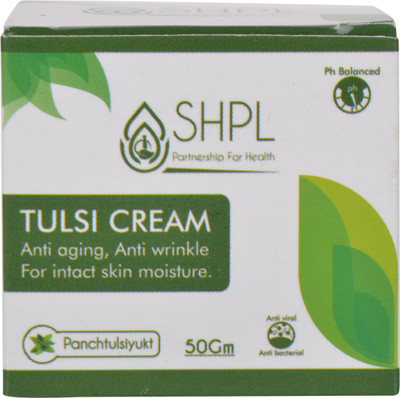 

SHPL Anti Ageing Anti Wrinkle Tulsi Cream(50 g)