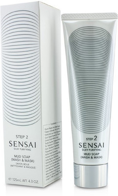 

Kanebo Sensai Silky Purifying Mud Soap - Wash and Mask(125 ml)