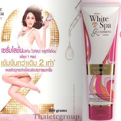 

Mistine White Spa Glutathione Uv Whitening Body Lotion 200ml(5 ml)