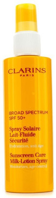 

Clarins Sunscreen Care Milk-Lotion Spray Broad Spectrum SPF 50+(150 ml)