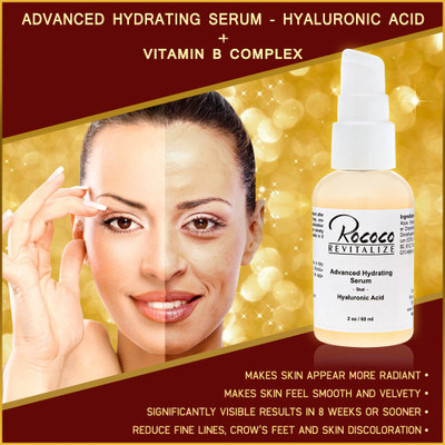 

Rococo Advanced Hydrating Serum - Hyaluronic Acid + Vitamin B Complex 1 Oz(30 ml)