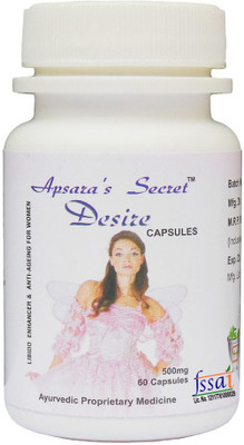 

Shivalik Herbals Apsara's Secret Desire 60 Capsules Special for Libido & Anti-Aging For Women(60 g)