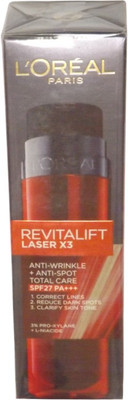 

L'Oreal Paris Revitalift Laser X3 Spf27 Pa+++(50 ml)