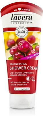 

Lavera Organic Cranberry and Argan Oil Regenerating Shower Cream(200 ml)