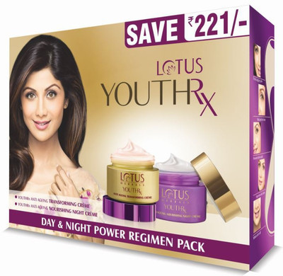 

Lotus Herbals YouthRx Day & Night Power Regimen Pack(100 g)