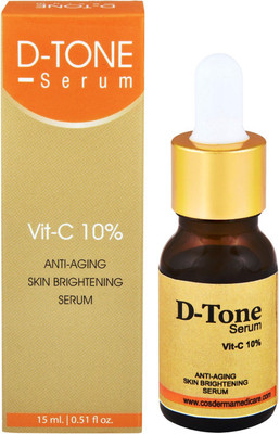 

Cosderma Vitamin C serum De-Tone 10% Anti Ageing(15 ml)