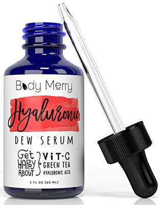 

Body Merry Acid Serum for Anti-Aging with Vitamin C and Natural Green Tea - Best Daily Skin Care Formula for Face in 2 oz Size for 2X Benefits - Helps Reduce Wrinkles & Lines and Restores Hydration(60 ml)
