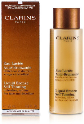 

Clarins Liquid Bronze Self Tanning (Face and Decollete)(125 ml)