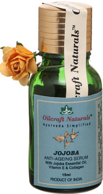 

Oilcraft Naturals Anti-Ageing Serum with Jojoba, Vitamin E & Collagen(15 ml)