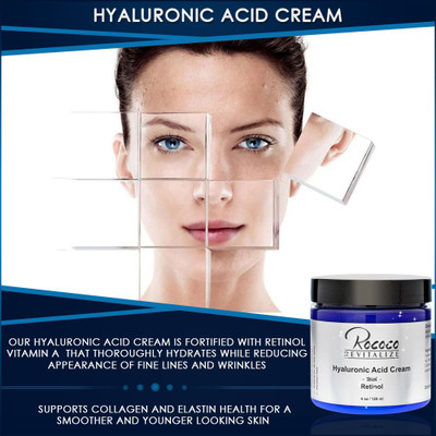 

Rococo Hyaluronic Acid Cream With Retinol Vitamin A 1 Oz(30 ml)