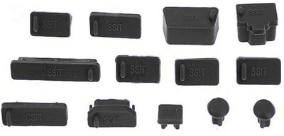 Futaba USB Black Anti-dust Plug(Laptop Pack of 13)