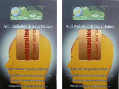 

Pure Natural Health Pack of 2-For Mobile/Tablet/Laptop/Wifi Anti-Radiation Sticker(Laptop, Phone, Tablet, Television, Generic, Mobile, PC)