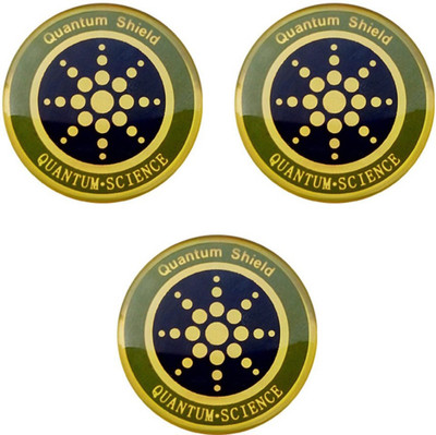 

Link+ QUANTUM SHIELD PACK OF 3 Anti-Radiation Chip(Mobile, Laptop)