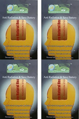 

Pure Natural Health Pack of 4 - For Mobile/Tablet/Laptop/Wifi Anti-Radiation Sticker(Laptop, Phone, Tablet, Television, Generic, Mobile, PC)