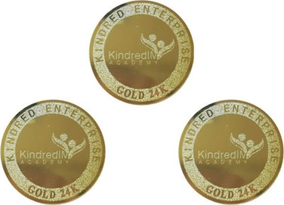 KINDRED ENTERPRISE LLC GOLD-TRIO Anti-Radiation Sticker(Laptop, Phone, Tablet, Television, Generic, Mobile, PC)