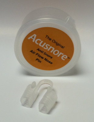 

Acusnore Air Flow Nose Pin - STARTER PACK - LARGE Anti-snoring Device(Nose Clip)
