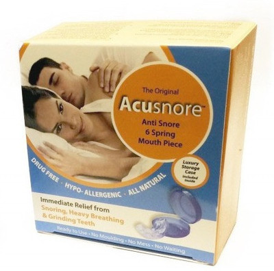 

Acusnore 6 Spring Mouth Piece Guard Anti-snoring Device(Mouthpiece)