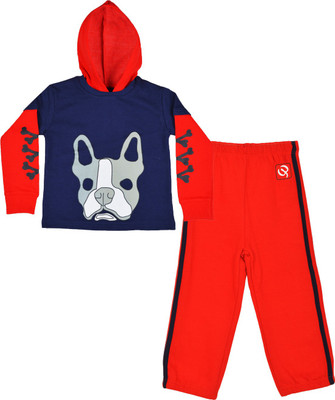 

Gkidz Boys Casual T-shirt(Multicolor, Navy