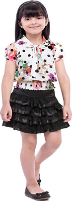 

Tiny Baby Girls Party(Festive) Skirt(Black
