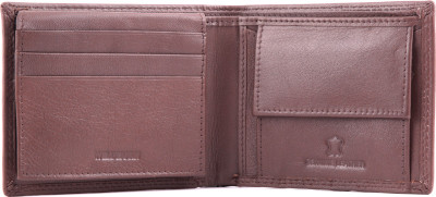 87% OFF on WildHorn Men Casual, Formal Brown Genuine Leather Wallet(6 Card Slots)
