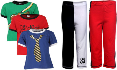 Gkidz Boys Casual T-shirt, Multicolor