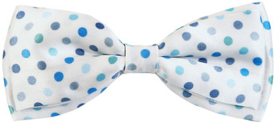 

Blacksmith Polka Bluedesign Bow Polka Print Men's Tie, Blue