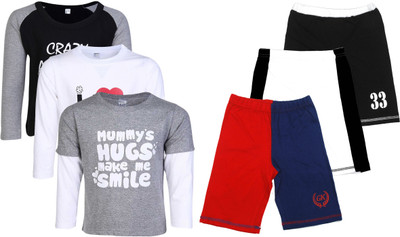 

Gkidz Boys Casual T-shirt, Multicolor