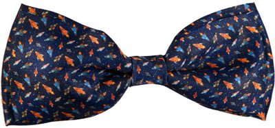

Blacksmith Tiny Rocketsdesign Bow Graphic Print Men's Tie, Multicolor