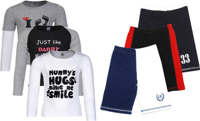 

Gkidz Boys Casual T-shirt, Multicolor