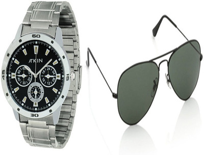 

Atkin Wrist Watch Men's Combo