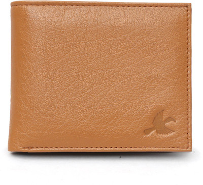 

Hornbull Men Tan Genuine Leather Wallet(3 Card Slots)