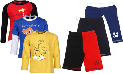 

Gkidz Boys Casual T-shirt, Multicolor