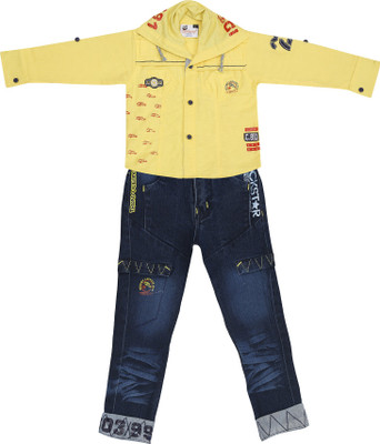 

Sydney Boys Casual Shirt T-shirt(Yellow
