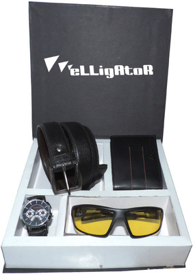 

Elligator Gift Pack Wallet Men's Combo