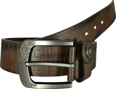 

Fusion Kalewensen Men Casual, Party, Evening Brown Artificial Leather Belt