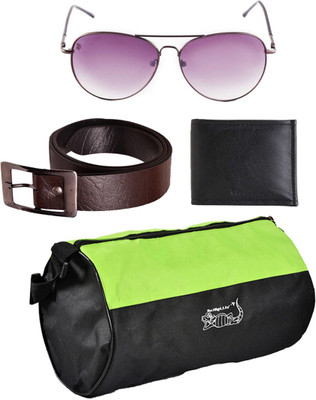 

Elligator Duffel Bag Combo(Brown)